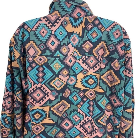 Vintage Brownstone Studio Southwestern Jacket Womens Medium Aztec Pattern - Picture 8 of 8